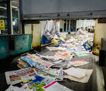 Centre de tri interdépartemental des déchets recyclables