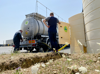 ValDem rempli sa cuve de biocarburant